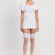 SQAURE NECK BUBBLE CAP SLEEVE TOP-Emory Park-[option4]-[option5]-[option6]-[option7]-[option8]-Shop-Boutique-Clothing-for-Women-Online