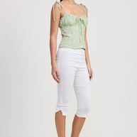 BUSTIER TOP WITH SHOULDER TIES-Emory Park-[option4]-[option5]-[option6]-[option7]-[option8]-Shop-Boutique-Clothing-for-Women-Online