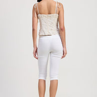 BUSTIER TOP WITH SHOULDER TIES-Emory Park-[option4]-[option5]-[option6]-[option7]-[option8]-Shop-Boutique-Clothing-for-Women-Online