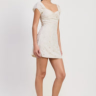 MIX MEDIA MINI RUCHED DRESS-Emory Park-[option4]-[option5]-[option6]-[option7]-[option8]-Shop-Boutique-Clothing-for-Women-Online