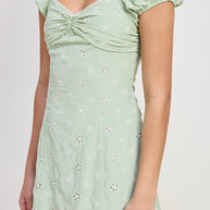 MIX MEDIA MINI RUCHED DRESS-Emory Park-[option4]-[option5]-[option6]-[option7]-[option8]-Shop-Boutique-Clothing-for-Women-Online