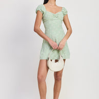 MIX MEDIA MINI RUCHED DRESS-Emory Park-[option4]-[option5]-[option6]-[option7]-[option8]-Shop-Boutique-Clothing-for-Women-Online