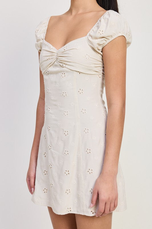 MIX MEDIA MINI RUCHED DRESS-Emory Park-[option4]-[option5]-[option6]-[option7]-[option8]-Shop-Boutique-Clothing-for-Women-Online