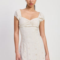 MIX MEDIA MINI RUCHED DRESS-Emory Park-[option4]-[option5]-[option6]-[option7]-[option8]-Shop-Boutique-Clothing-for-Women-Online