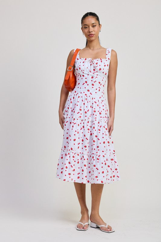 POPLIN MIDI A LINE DRESS-Emory Park-[option4]-[option5]-[option6]-[option7]-[option8]-Shop-Boutique-Clothing-for-Women-Online