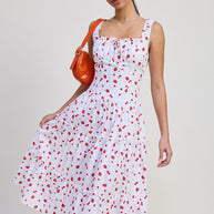 POPLIN MIDI A LINE DRESS-Emory Park-[option4]-[option5]-[option6]-[option7]-[option8]-Shop-Boutique-Clothing-for-Women-Online