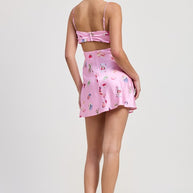 MINI SATIN DRESS WITH SPAGHETTI STRAPS-Emory Park-[option4]-[option5]-[option6]-[option7]-[option8]-Shop-Boutique-Clothing-for-Women-Online