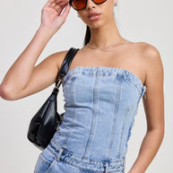 STRAPLESS DENIM JUMPSUIT-Emory Park-[option4]-[option5]-[option6]-[option7]-[option8]-Shop-Boutique-Clothing-for-Women-Online
