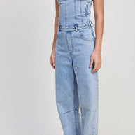 STRAPLESS DENIM JUMPSUIT-Emory Park-[option4]-[option5]-[option6]-[option7]-[option8]-Shop-Boutique-Clothing-for-Women-Online