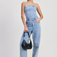 STRAPLESS DENIM JUMPSUIT-Emory Park-[option4]-[option5]-[option6]-[option7]-[option8]-Shop-Boutique-Clothing-for-Women-Online