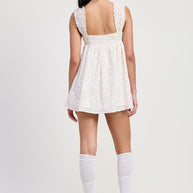 MINI FLORAL BABYDOLL PUFF STRAPS DRESS-Emory Park-[option4]-[option5]-[option6]-[option7]-[option8]-Shop-Boutique-Clothing-for-Women-Online