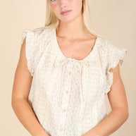 Picnic Petal Lace Detail Top-Womens-Ave Shops-[option4]-[option5]-[option6]-[option7]-[option8]-Shop-Boutique-Clothing-for-Women-Online