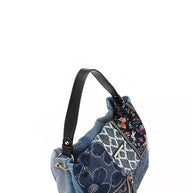 Nicole Lee USA Bosque De Amor Denim Hobo Bag-Bags-Trendsi-[option4]-[option5]-[option6]-[option7]-[option8]-Shop-Boutique-Clothing-for-Women-Online