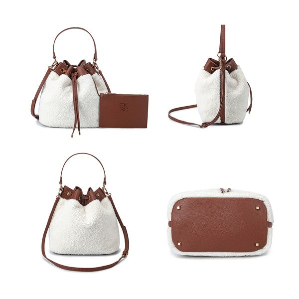 The Saryn Bucket Bag by Mia K-MKF Collection by Mia K-[option4]-[option5]-[option6]-[option7]-[option8]-Shop-Boutique-Clothing-for-Women-Online