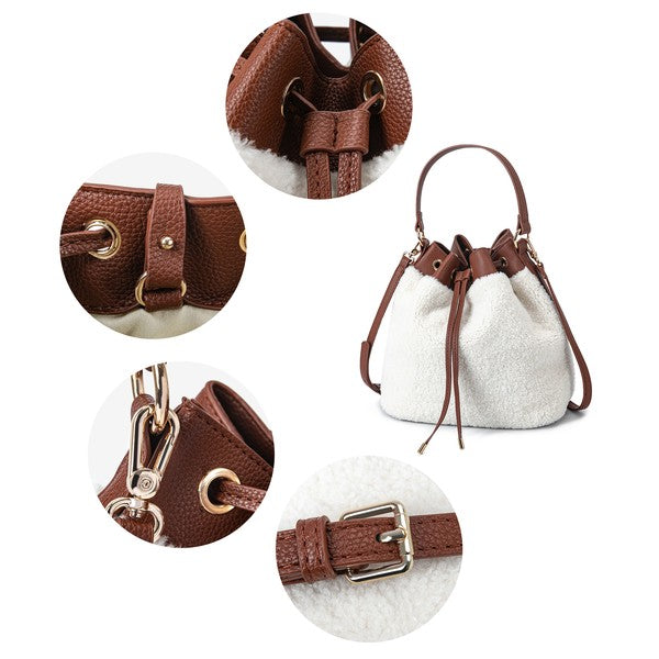 The Saryn Bucket Bag by Mia K-MKF Collection by Mia K-[option4]-[option5]-[option6]-[option7]-[option8]-Shop-Boutique-Clothing-for-Women-Online