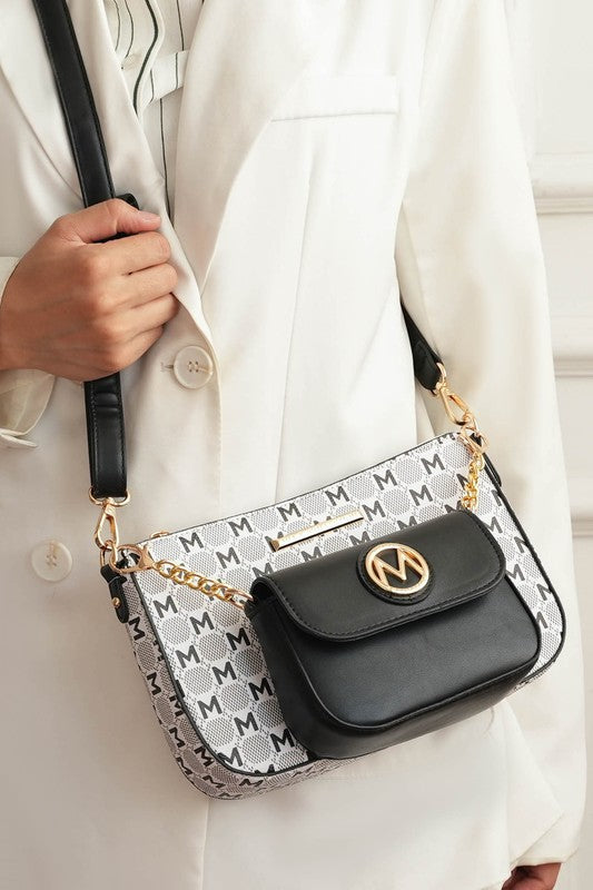 The Ciri Double Crossbody Bag by Mia K-MKF Collection by Mia K-[option4]-[option5]-[option6]-[option7]-[option8]-Shop-Boutique-Clothing-for-Women-Online