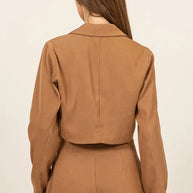 HYFVE Cropped Button-Down Blazer-Crop Tops-Trendsi-[option4]-[option5]-[option6]-[option7]-[option8]-Shop-Boutique-Clothing-for-Women-Online