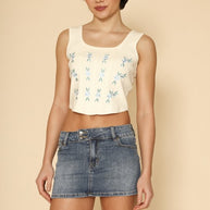 Floral corset tank top-Miss Sparkling-[option4]-[option5]-[option6]-[option7]-[option8]-Shop-Boutique-Clothing-for-Women-Online