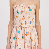 GATHERED POPLIN MIN DRESS-Emory Park-[option4]-[option5]-[option6]-[option7]-[option8]-Shop-Boutique-Clothing-for-Women-Online