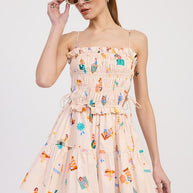 GATHERED POPLIN MIN DRESS-Emory Park-[option4]-[option5]-[option6]-[option7]-[option8]-Shop-Boutique-Clothing-for-Women-Online