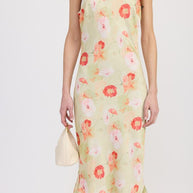 PRINTED SATIN MIDI DRESS WITH SCOOP NECK-Emory Park-[option4]-[option5]-[option6]-[option7]-[option8]-Shop-Boutique-Clothing-for-Women-Online