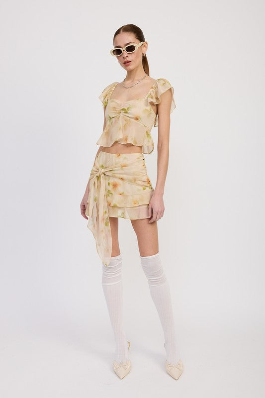 SQUARED NECK TOP WITH CAP SLEEVES-Emory Park-[option4]-[option5]-[option6]-[option7]-[option8]-Shop-Boutique-Clothing-for-Women-Online