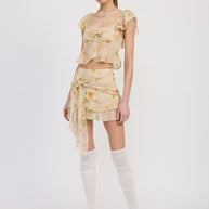 SQUARED NECK TOP WITH CAP SLEEVES-Emory Park-[option4]-[option5]-[option6]-[option7]-[option8]-Shop-Boutique-Clothing-for-Women-Online