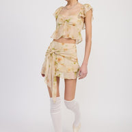 SQUARED NECK TOP WITH CAP SLEEVES-Emory Park-[option4]-[option5]-[option6]-[option7]-[option8]-Shop-Boutique-Clothing-for-Women-Online