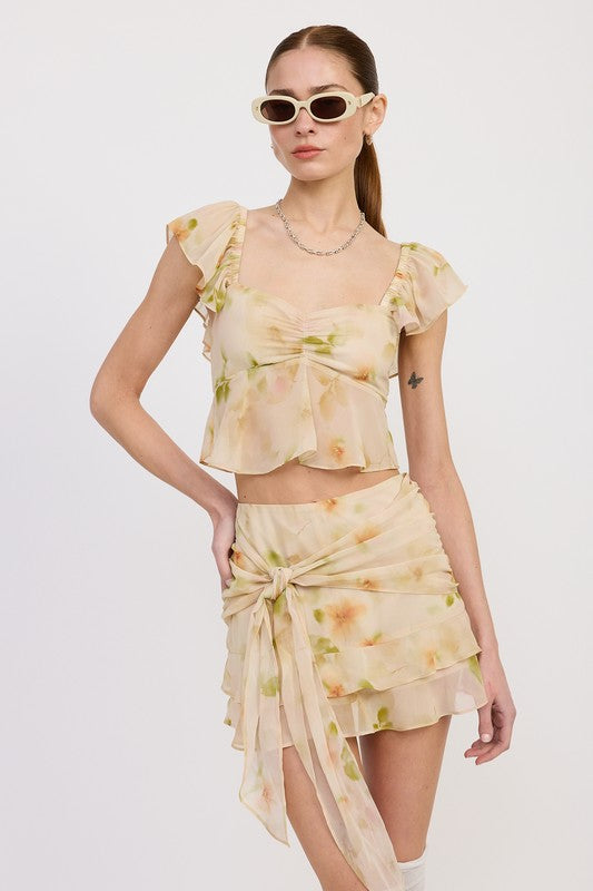 SQUARED NECK TOP WITH CAP SLEEVES-Emory Park-[option4]-[option5]-[option6]-[option7]-[option8]-Shop-Boutique-Clothing-for-Women-Online