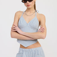 CINCHED TWILL PANTS WITH WIDE LEG-Emory Park-[option4]-[option5]-[option6]-[option7]-[option8]-Shop-Boutique-Clothing-for-Women-Online