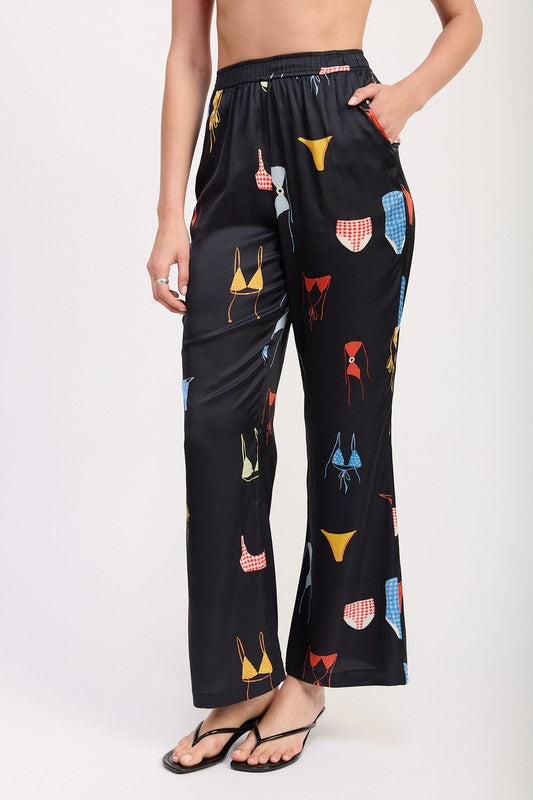 PRINTED SATIN WIDE LEG PANTS-Emory Park-[option4]-[option5]-[option6]-[option7]-[option8]-Shop-Boutique-Clothing-for-Women-Online