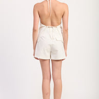 HIGH WAISTED PLEATED SHORTS-Emory Park-[option4]-[option5]-[option6]-[option7]-[option8]-Shop-Boutique-Clothing-for-Women-Online