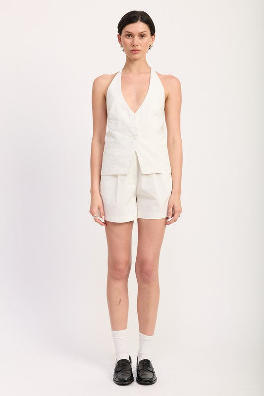 HIGH WAISTED PLEATED SHORTS-Emory Park-[option4]-[option5]-[option6]-[option7]-[option8]-Shop-Boutique-Clothing-for-Women-Online