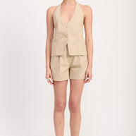 HIGH WAISTED PLEATED SHORTS-Emory Park-[option4]-[option5]-[option6]-[option7]-[option8]-Shop-Boutique-Clothing-for-Women-Online