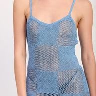 CONTRASTED MIDI SHEER DRESS-Emory Park-[option4]-[option5]-[option6]-[option7]-[option8]-Shop-Boutique-Clothing-for-Women-Online