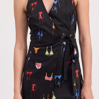 WRAPPED HALTER NECK MINI DRESS-Emory Park-[option4]-[option5]-[option6]-[option7]-[option8]-Shop-Boutique-Clothing-for-Women-Online