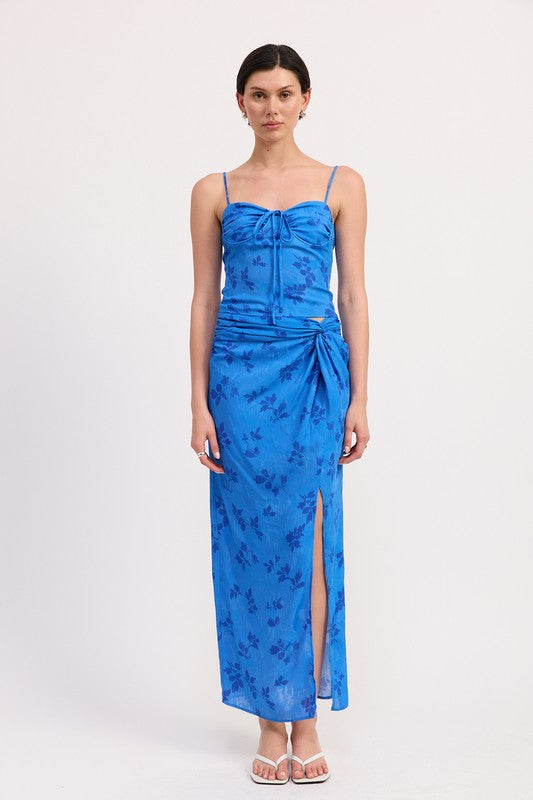 FLORAL CORSET STYLE TOP WITH SPAGHETTI STRAPS-Emory Park-[option4]-[option5]-[option6]-[option7]-[option8]-Shop-Boutique-Clothing-for-Women-Online