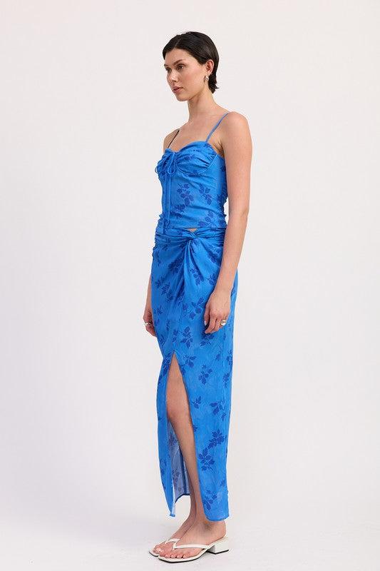 FLORAL CORSET STYLE TOP WITH SPAGHETTI STRAPS-Emory Park-[option4]-[option5]-[option6]-[option7]-[option8]-Shop-Boutique-Clothing-for-Women-Online