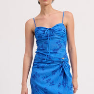 FLORAL CORSET STYLE TOP WITH SPAGHETTI STRAPS-Emory Park-[option4]-[option5]-[option6]-[option7]-[option8]-Shop-Boutique-Clothing-for-Women-Online