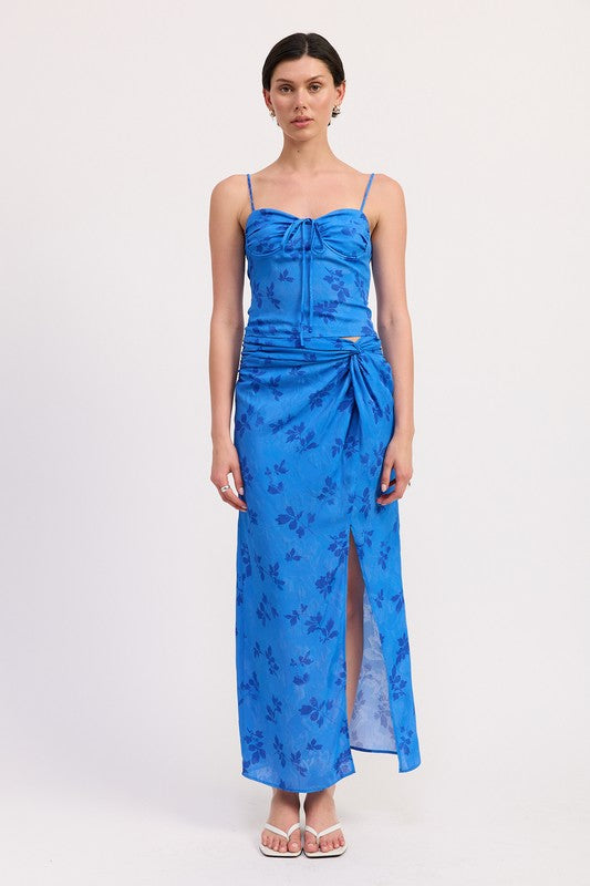 FLORAL WRAPPED SARONG SKIRT-Emory Park-[option4]-[option5]-[option6]-[option7]-[option8]-Shop-Boutique-Clothing-for-Women-Online