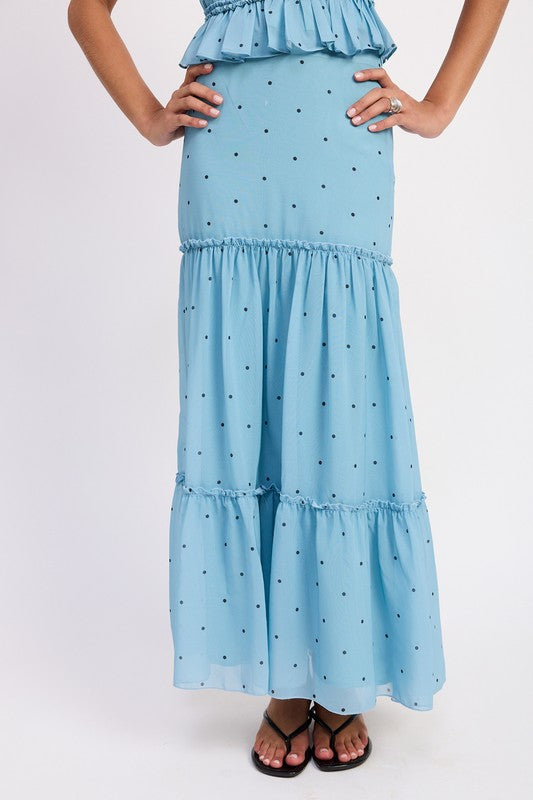 TIERED RUFFLE MIDI SKIRT-Emory Park-[option4]-[option5]-[option6]-[option7]-[option8]-Shop-Boutique-Clothing-for-Women-Online