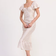 FLORAL PUFF SLEEVE MIDI DRESS-Emory Park-[option4]-[option5]-[option6]-[option7]-[option8]-Shop-Boutique-Clothing-for-Women-Online