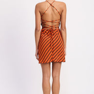 STRAPPY BACK BIAS CUT MINI DRESS-Emory Park-[option4]-[option5]-[option6]-[option7]-[option8]-Shop-Boutique-Clothing-for-Women-Online
