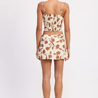 RUCHED FLORAL SWEETHEART CROP TOP-Emory Park-[option4]-[option5]-[option6]-[option7]-[option8]-Shop-Boutique-Clothing-for-Women-Online