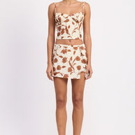 RUCHED FLORAL SWEETHEART CROP TOP-Emory Park-[option4]-[option5]-[option6]-[option7]-[option8]-Shop-Boutique-Clothing-for-Women-Online