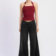 CHAIN LINK HALTER KNIT TOP-Emory Park-[option4]-[option5]-[option6]-[option7]-[option8]-Shop-Boutique-Clothing-for-Women-Online
