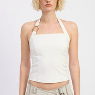 CHAIN LINK HALTER KNIT TOP-Emory Park-WHITE-S-[option4]-[option5]-[option6]-[option7]-[option8]-Shop-Boutique-Clothing-for-Women-Online