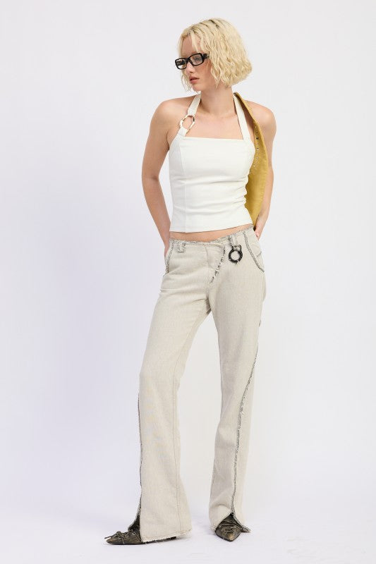 CHAIN LINK HALTER KNIT TOP-Emory Park-[option4]-[option5]-[option6]-[option7]-[option8]-Shop-Boutique-Clothing-for-Women-Online