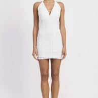 HALTER NECK MINI LACE DRESS WITH BACK TIE-Emory Park-[option4]-[option5]-[option6]-[option7]-[option8]-Shop-Boutique-Clothing-for-Women-Online