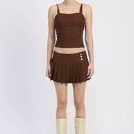 RING STRAP CORSET TOP-Emory Park-[option4]-[option5]-[option6]-[option7]-[option8]-Shop-Boutique-Clothing-for-Women-Online